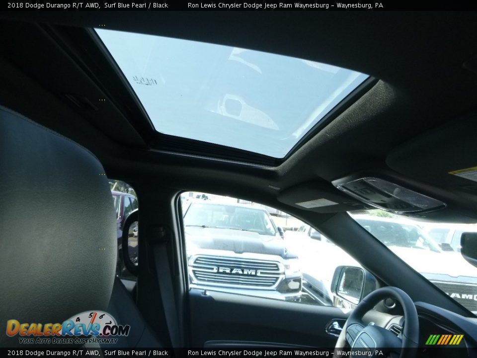 2018 Dodge Durango R/T AWD Surf Blue Pearl / Black Photo #12
