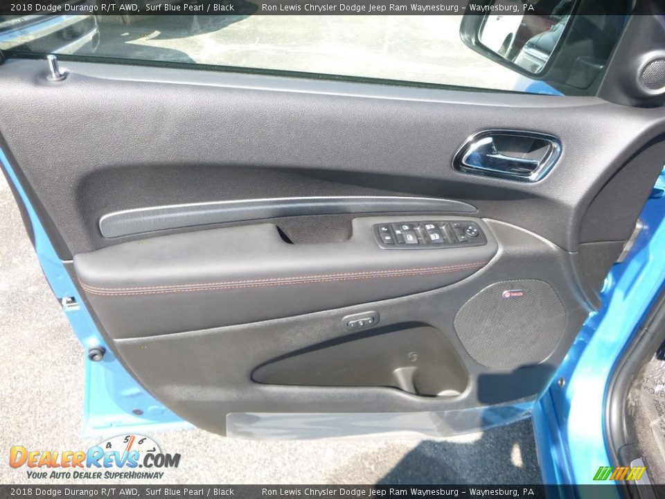 2018 Dodge Durango R/T AWD Surf Blue Pearl / Black Photo #15