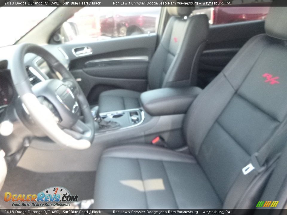 2018 Dodge Durango R/T AWD Surf Blue Pearl / Black Photo #17