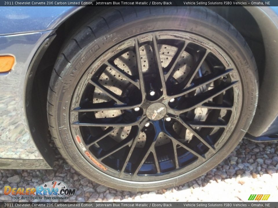 2011 Chevrolet Corvette Z06 Carbon Limited Edition Jetstream Blue Tintcoat Metallic / Ebony Black Photo #5
