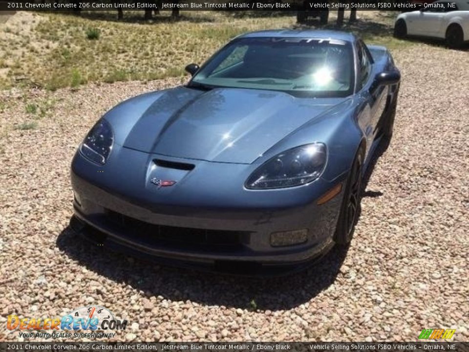 2011 Chevrolet Corvette Z06 Carbon Limited Edition Jetstream Blue Tintcoat Metallic / Ebony Black Photo #6