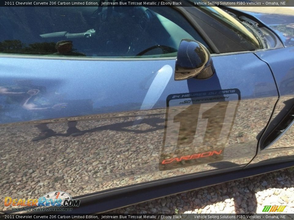 2011 Chevrolet Corvette Z06 Carbon Limited Edition Jetstream Blue Tintcoat Metallic / Ebony Black Photo #8