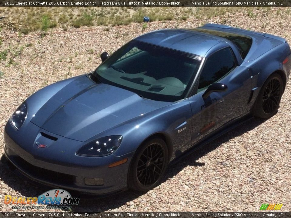 2011 Chevrolet Corvette Z06 Carbon Limited Edition Jetstream Blue Tintcoat Metallic / Ebony Black Photo #9