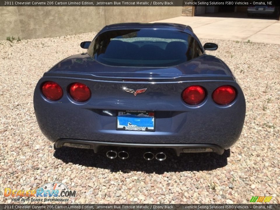 2011 Chevrolet Corvette Z06 Carbon Limited Edition Jetstream Blue Tintcoat Metallic / Ebony Black Photo #10