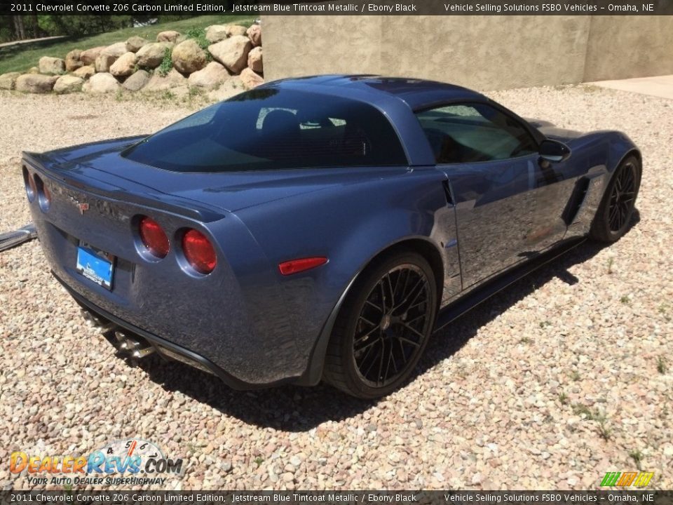 2011 Chevrolet Corvette Z06 Carbon Limited Edition Jetstream Blue Tintcoat Metallic / Ebony Black Photo #11