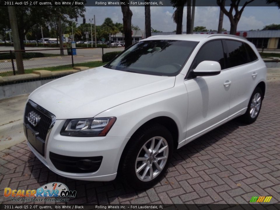 2011 Audi Q5 2.0T quattro Ibis White / Black Photo #1