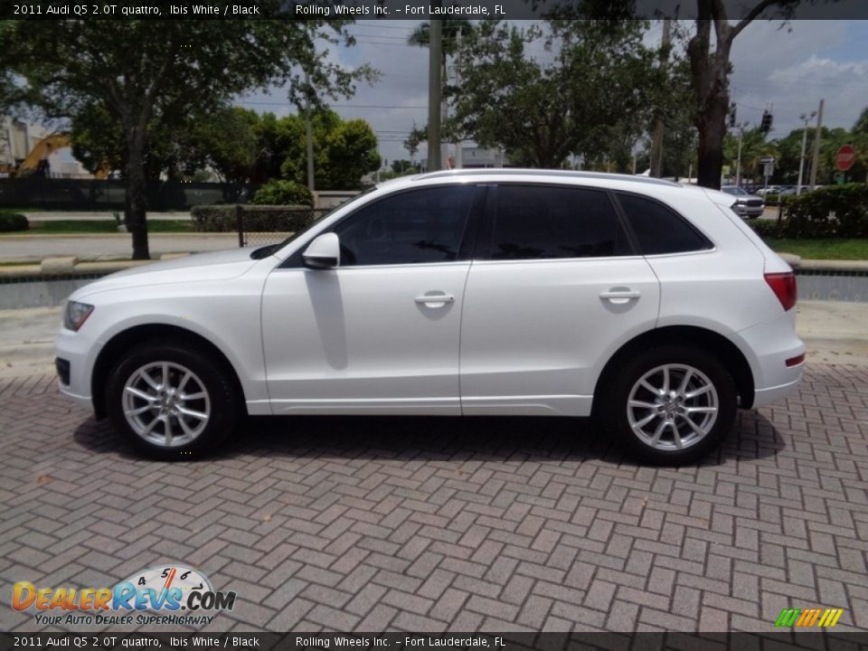 2011 Audi Q5 2.0T quattro Ibis White / Black Photo #3