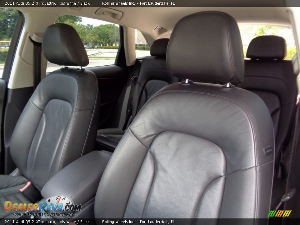 2011 Audi Q5 2.0T quattro Ibis White / Black Photo #4