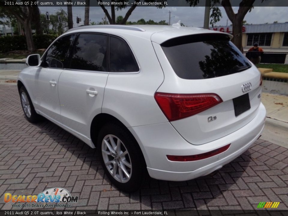 2011 Audi Q5 2.0T quattro Ibis White / Black Photo #5