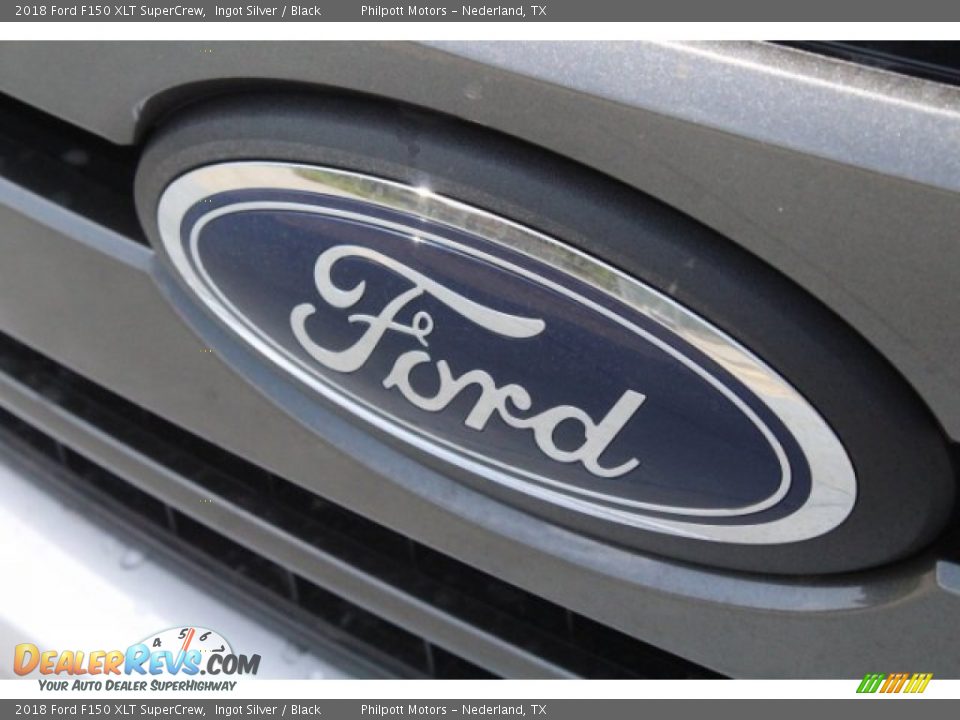 2018 Ford F150 XLT SuperCrew Ingot Silver / Black Photo #4