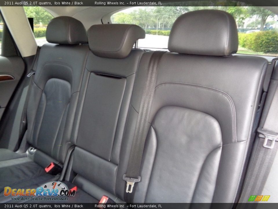 2011 Audi Q5 2.0T quattro Ibis White / Black Photo #6