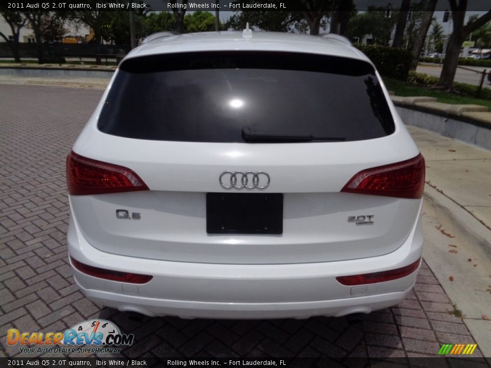2011 Audi Q5 2.0T quattro Ibis White / Black Photo #7