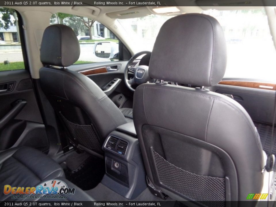 2011 Audi Q5 2.0T quattro Ibis White / Black Photo #8