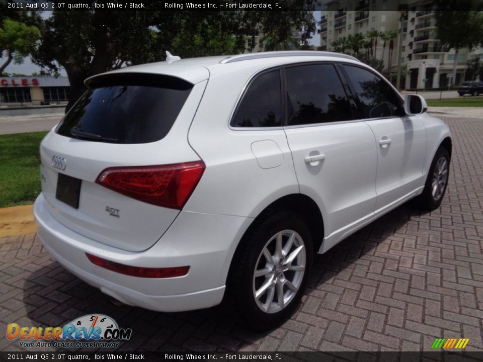 2011 Audi Q5 2.0T quattro Ibis White / Black Photo #9