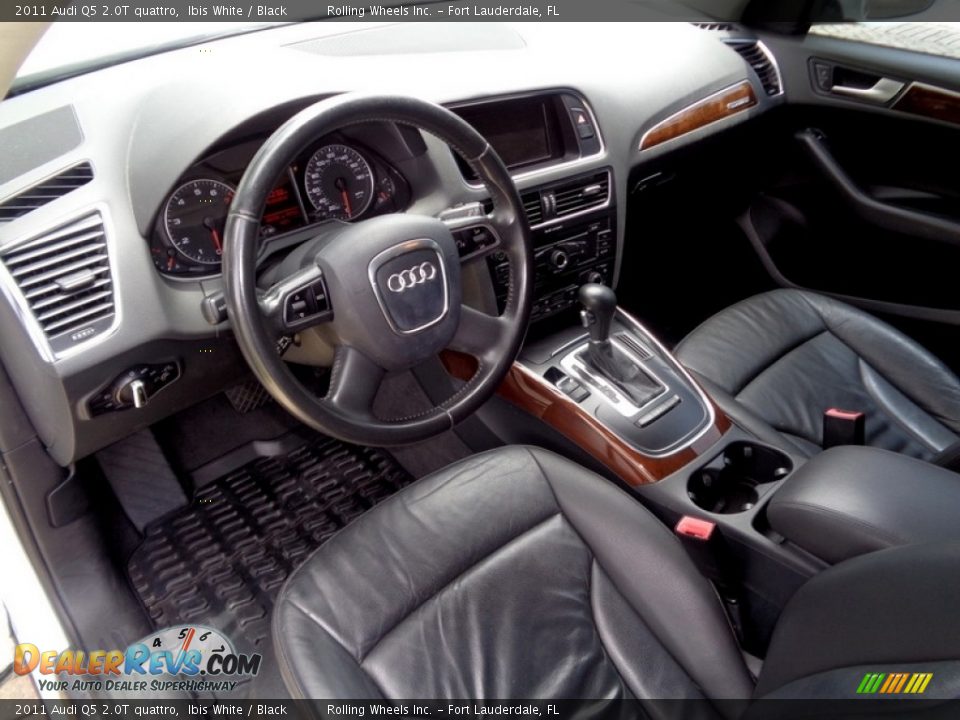 2011 Audi Q5 2.0T quattro Ibis White / Black Photo #10