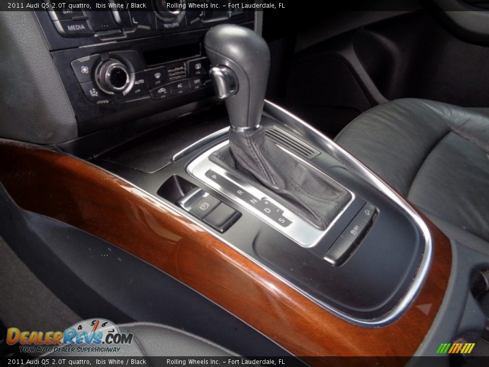 2011 Audi Q5 2.0T quattro Ibis White / Black Photo #14
