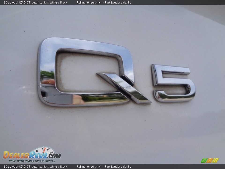2011 Audi Q5 2.0T quattro Ibis White / Black Photo #16