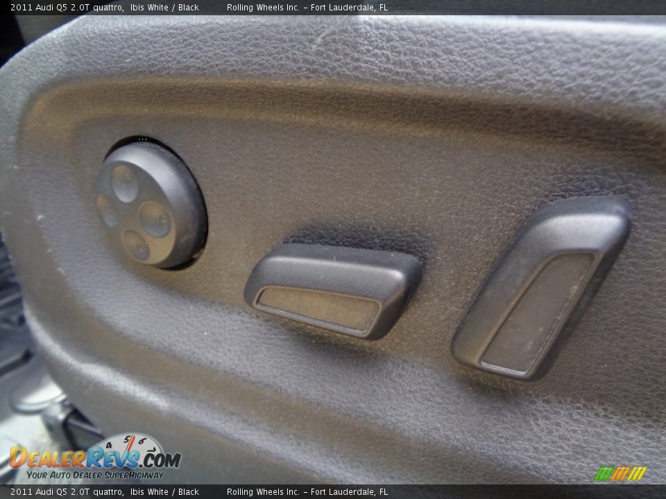 2011 Audi Q5 2.0T quattro Ibis White / Black Photo #19