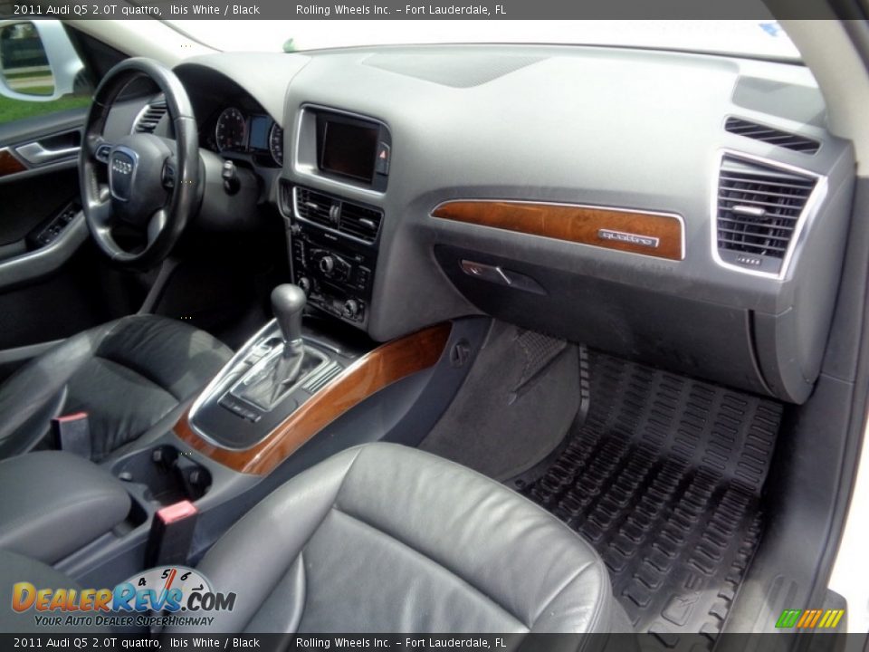 2011 Audi Q5 2.0T quattro Ibis White / Black Photo #21