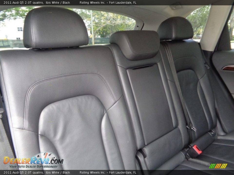 2011 Audi Q5 2.0T quattro Ibis White / Black Photo #22