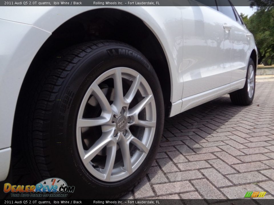 2011 Audi Q5 2.0T quattro Ibis White / Black Photo #23