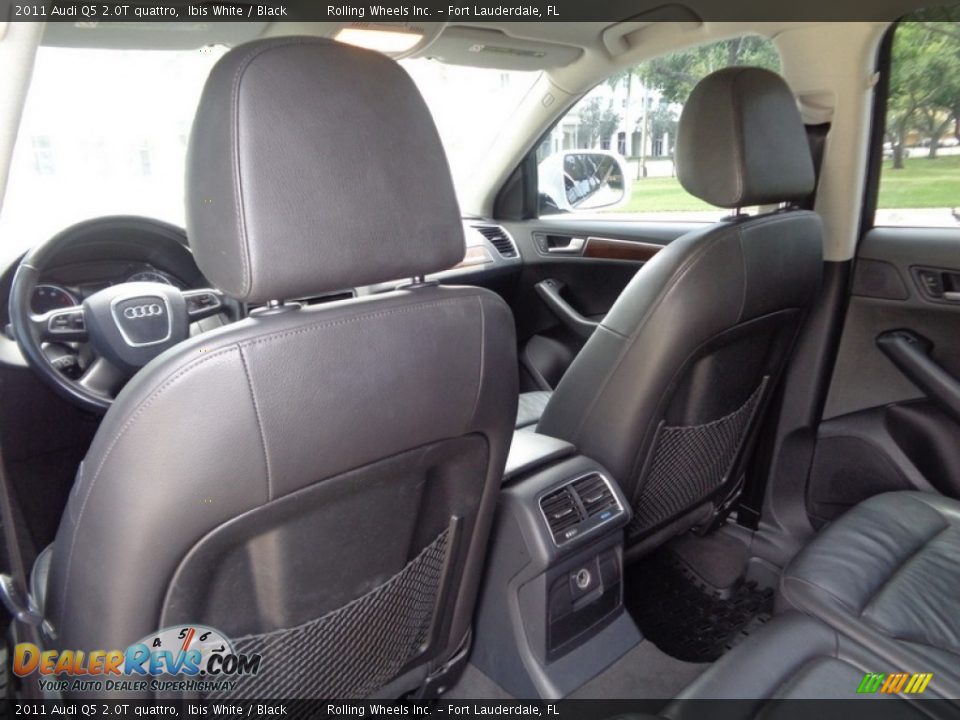 2011 Audi Q5 2.0T quattro Ibis White / Black Photo #24