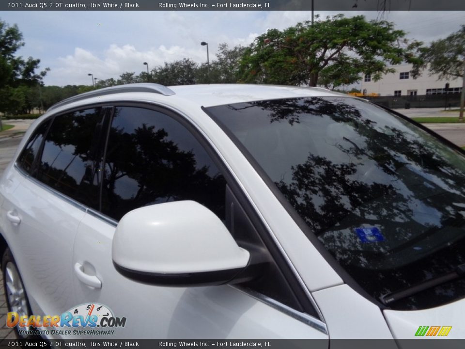 2011 Audi Q5 2.0T quattro Ibis White / Black Photo #28