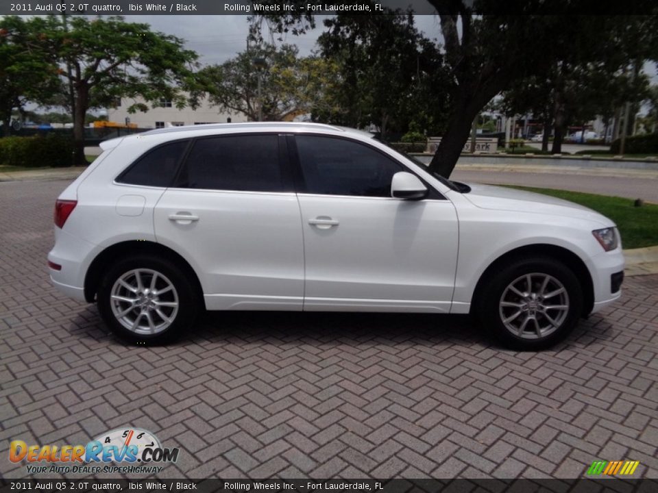 2011 Audi Q5 2.0T quattro Ibis White / Black Photo #34