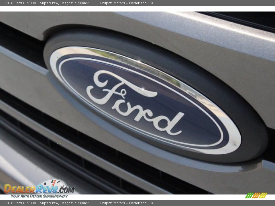 2018 Ford F150 XLT SuperCrew Magnetic / Black Photo #4