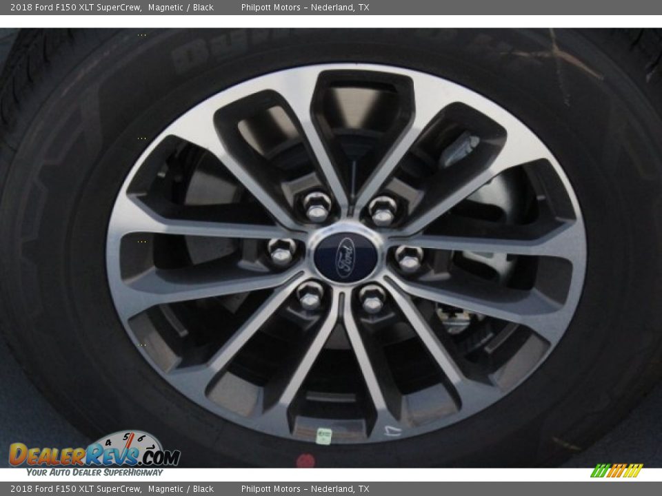 2018 Ford F150 XLT SuperCrew Magnetic / Black Photo #5