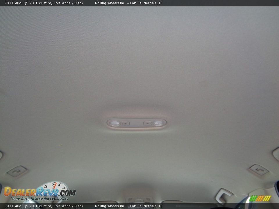 2011 Audi Q5 2.0T quattro Ibis White / Black Photo #36