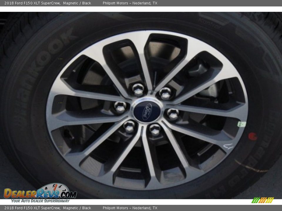 2018 Ford F150 XLT SuperCrew Magnetic / Black Photo #6