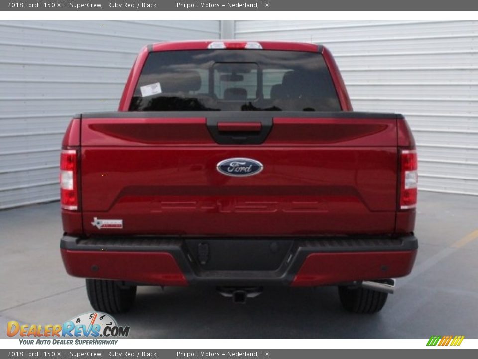 2018 Ford F150 XLT SuperCrew Ruby Red / Black Photo #9