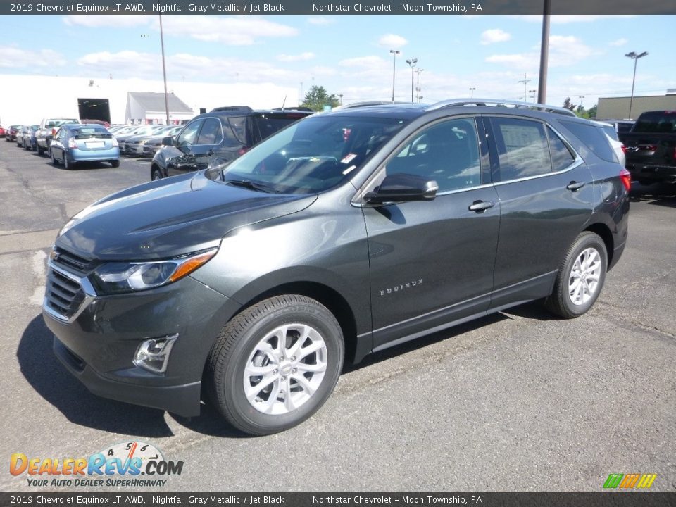 2019 Chevrolet Equinox LT AWD Nightfall Gray Metallic / Jet Black Photo #1