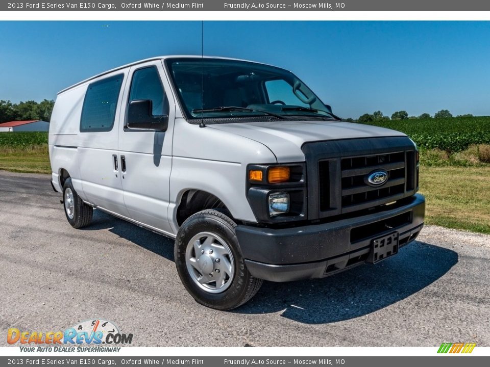 2013 Ford E Series Van E150 Cargo Oxford White / Medium Flint Photo #1