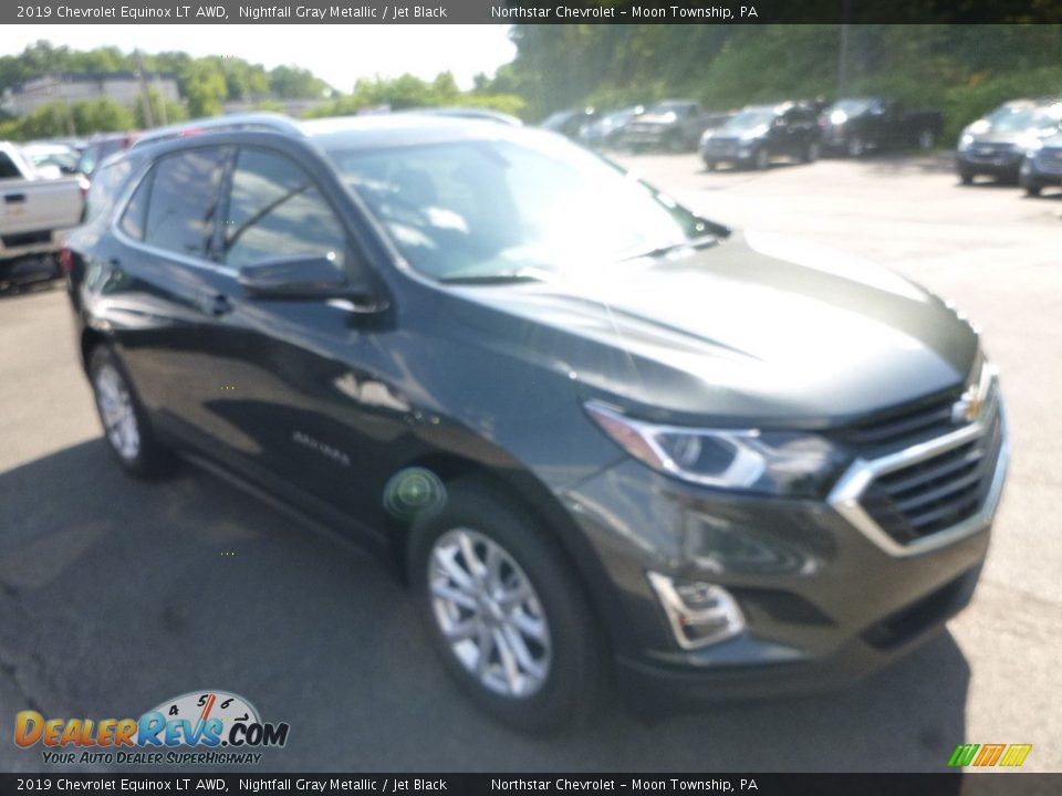 2019 Chevrolet Equinox LT AWD Nightfall Gray Metallic / Jet Black Photo #6
