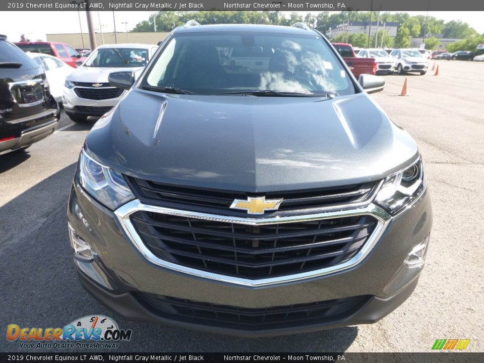 2019 Chevrolet Equinox LT AWD Nightfall Gray Metallic / Jet Black Photo #7