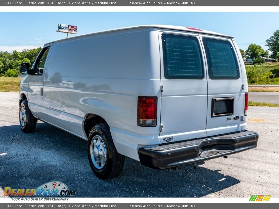 2013 Ford E Series Van E150 Cargo Oxford White / Medium Flint Photo #6