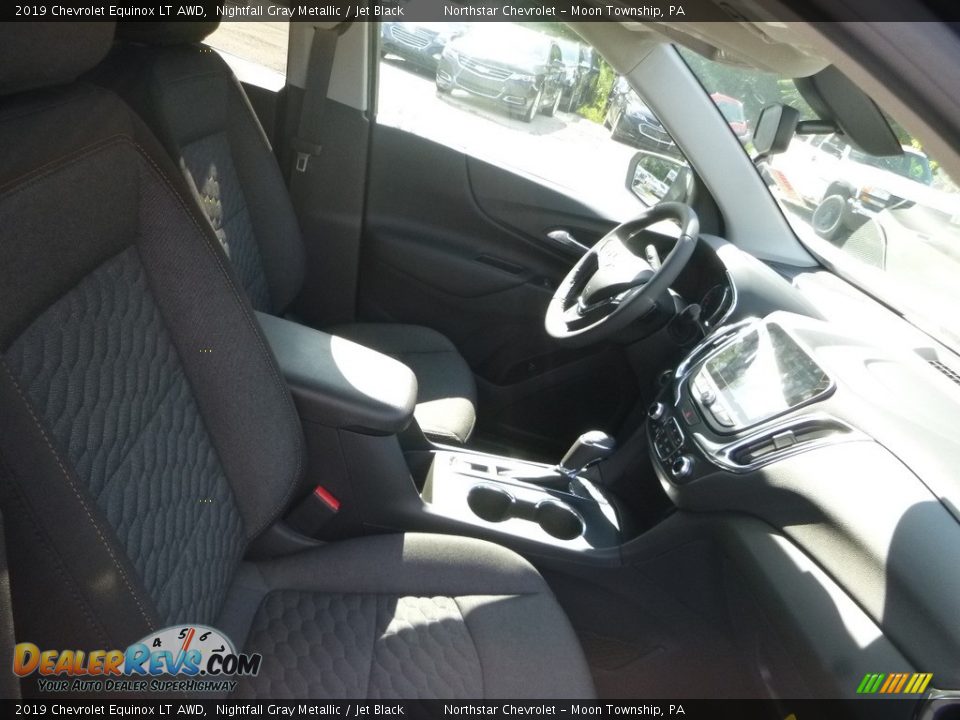 2019 Chevrolet Equinox LT AWD Nightfall Gray Metallic / Jet Black Photo #9