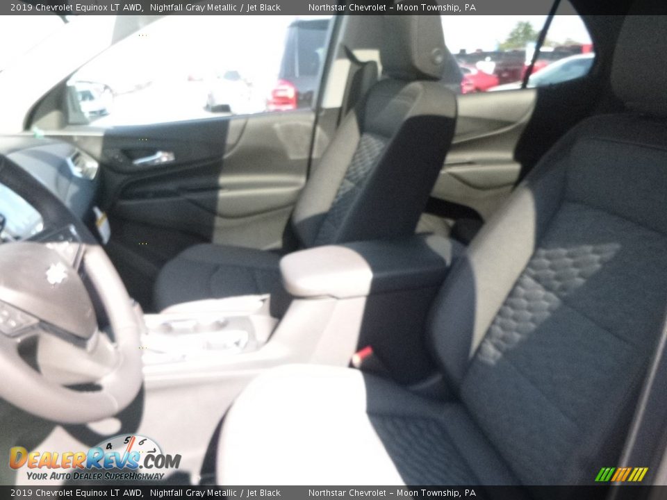 2019 Chevrolet Equinox LT AWD Nightfall Gray Metallic / Jet Black Photo #14