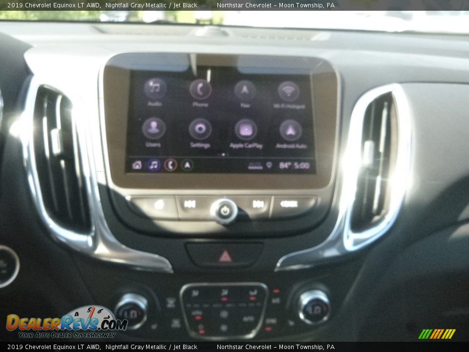 2019 Chevrolet Equinox LT AWD Nightfall Gray Metallic / Jet Black Photo #16