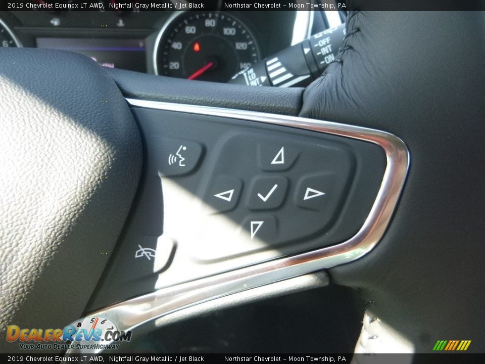 2019 Chevrolet Equinox LT AWD Nightfall Gray Metallic / Jet Black Photo #19