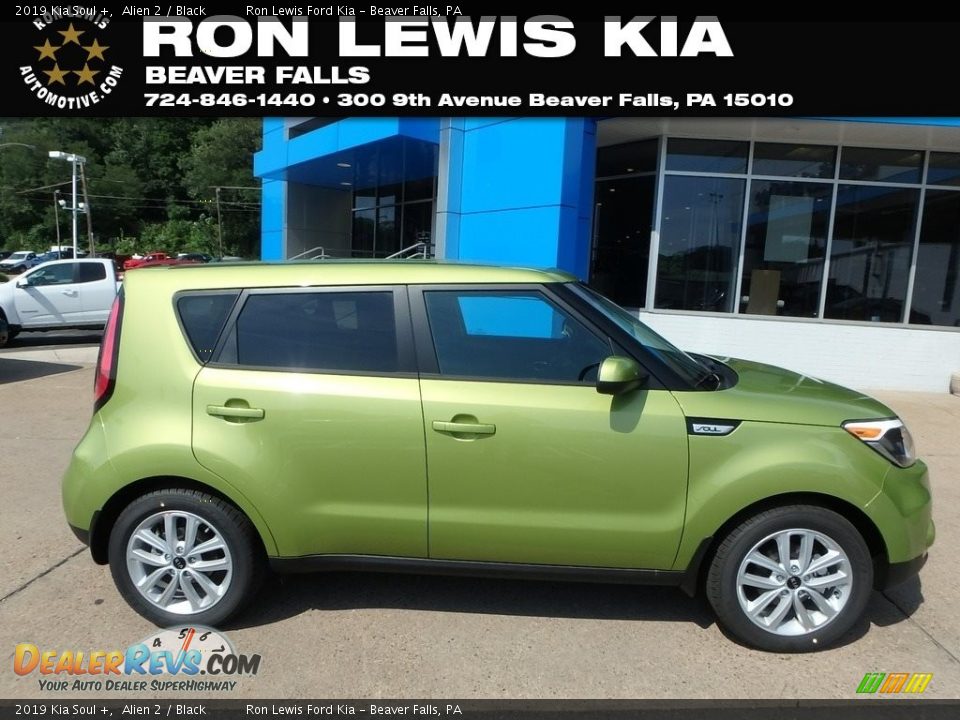 2019 Kia Soul + Alien 2 / Black Photo #1