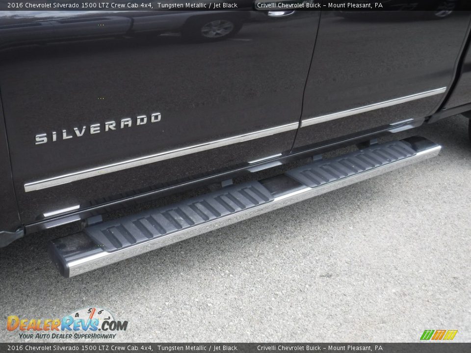 2016 Chevrolet Silverado 1500 LTZ Crew Cab 4x4 Tungsten Metallic / Jet Black Photo #4