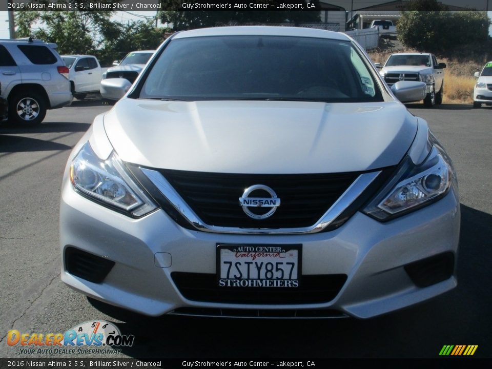 2016 Nissan Altima 2.5 S Brilliant Silver / Charcoal Photo #2