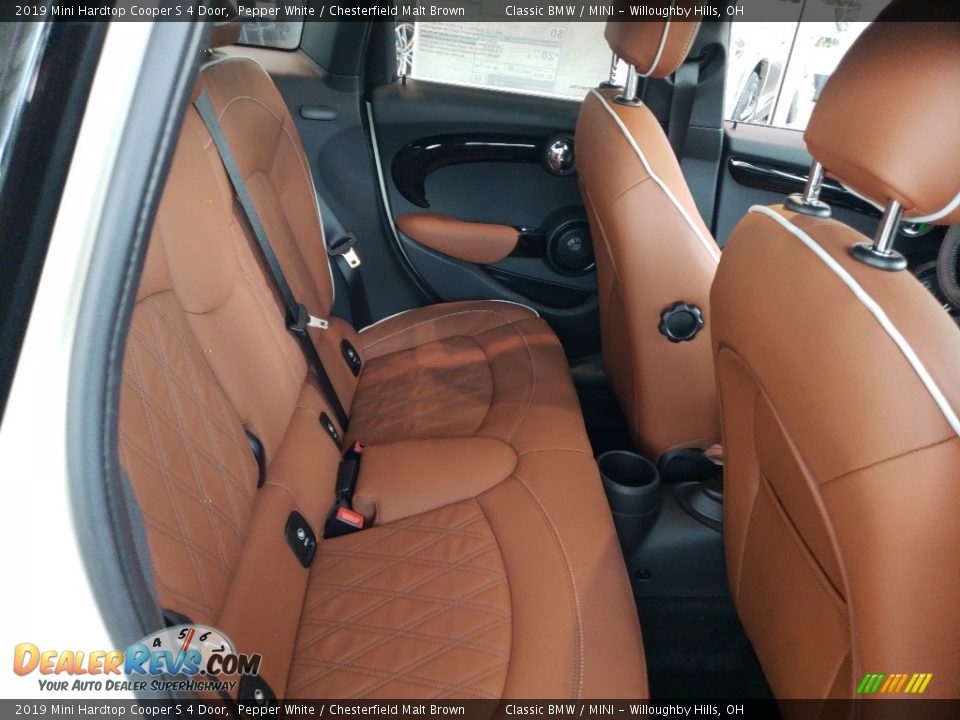 Rear Seat of 2019 Mini Hardtop Cooper S 4 Door Photo #7