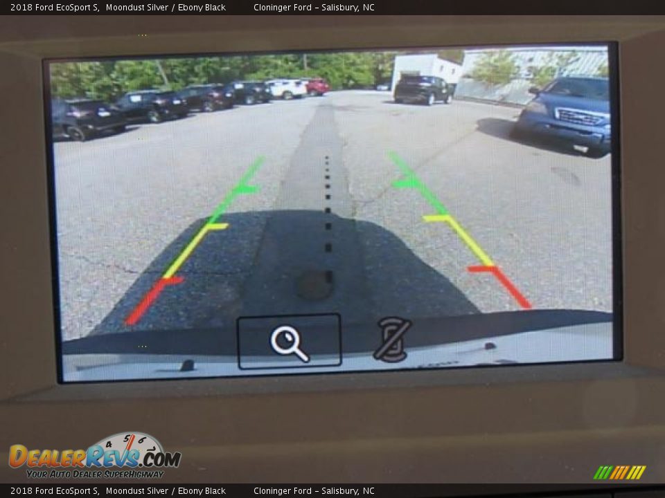 2018 Ford EcoSport S Moondust Silver / Ebony Black Photo #13