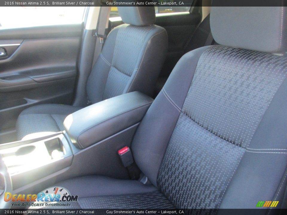 2016 Nissan Altima 2.5 S Brilliant Silver / Charcoal Photo #8