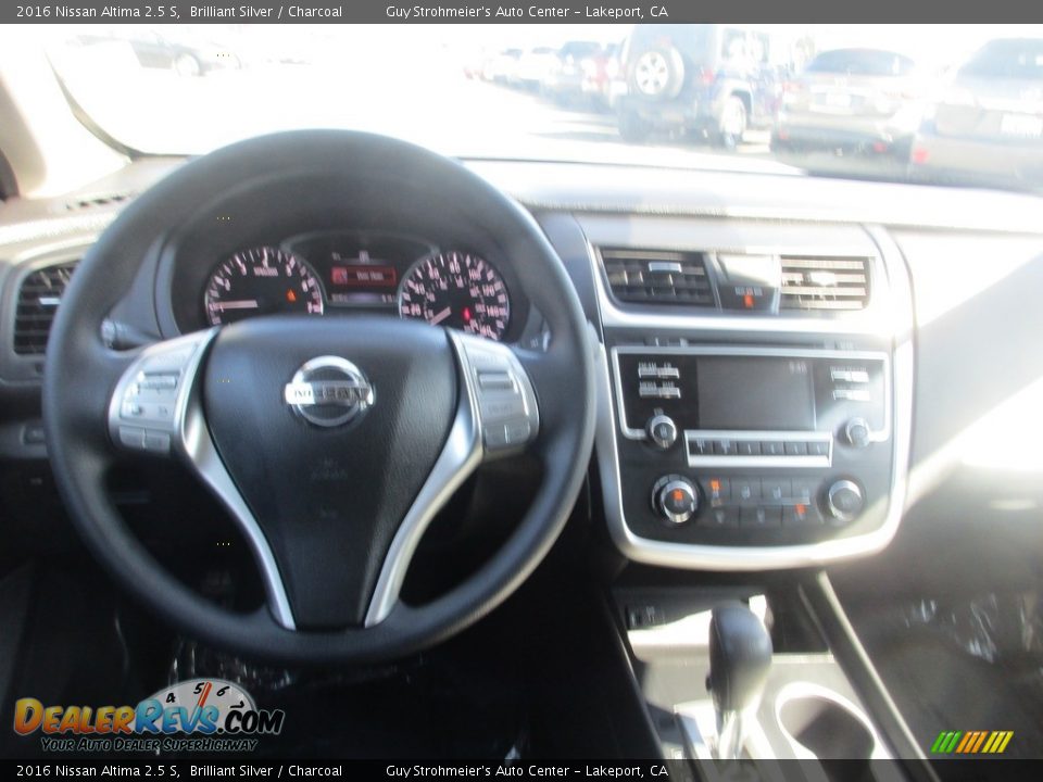 2016 Nissan Altima 2.5 S Brilliant Silver / Charcoal Photo #10