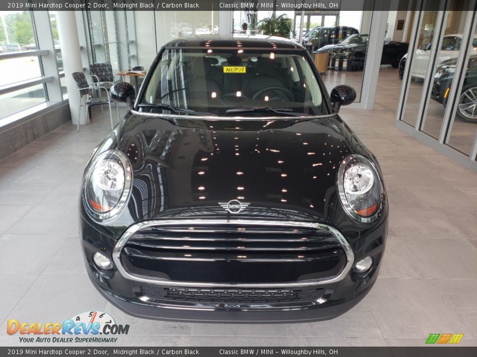 2019 Mini Hardtop Cooper 2 Door Midnight Black / Carbon Black Photo #4
